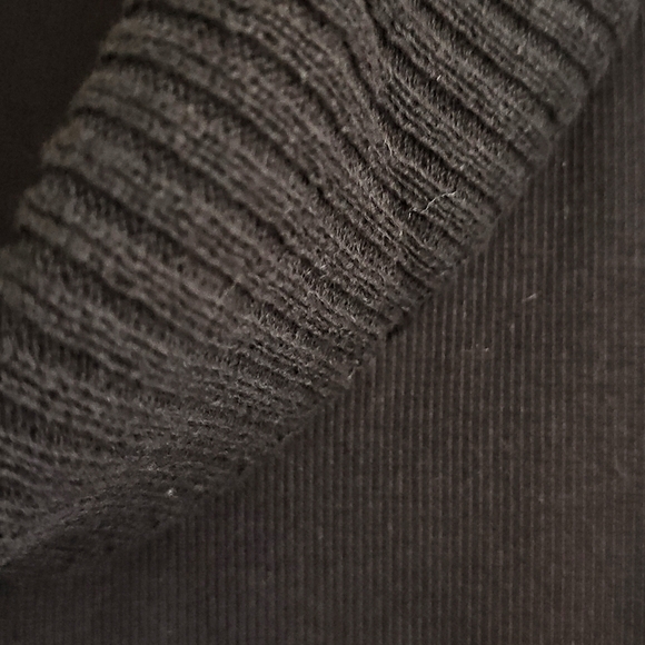 Rafaella Tassel Sweater Cotton Cowl Neck Knit Fringe Style Size 1X - Picture 2 of 7